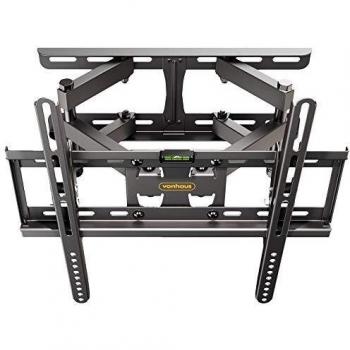 Tilt & Swivel Wall Mount with Spirit Level – 24‑75” TVs