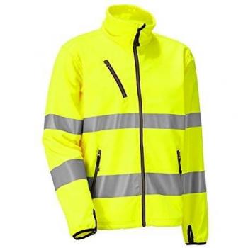 Gold‑Gelber Jobman Softshell 1202 in 3XL