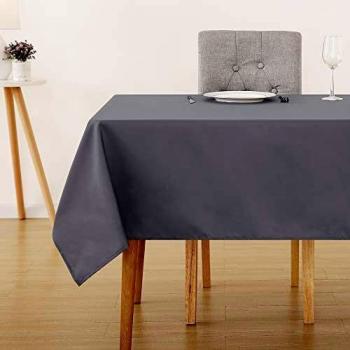 Nappe patio Deconovo 150 × 200 cm gris, protection contre l’humidité et les salissures