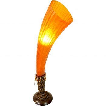 Kokopelli Buli Resin‑Leuchte – Floor H1348, 104 × 25 × 21 cm, Fiberglas‑Tischlampen