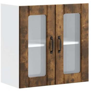 Armario Cocina Lucca Moderno con Puerta de Vidrio Transparente