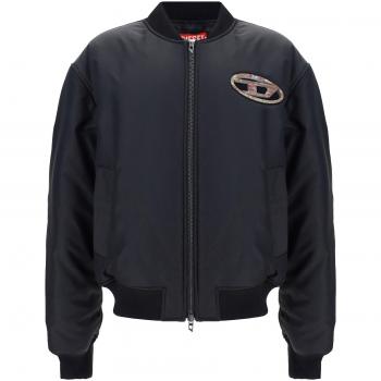 Diesel J-Milles-Rugg Black Bomber Jacket