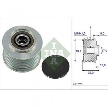 INA alternator pulley 535 0214 10