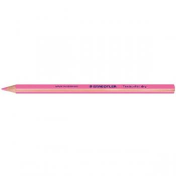 Caixa de 12 Lápis Rosados Fluorescentes Triangulares da Staedtler Top Star