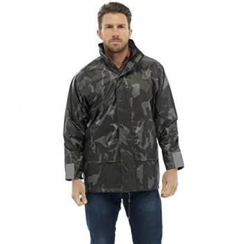 CityTrail Men’s Water-Resistant Camo Jacket – S