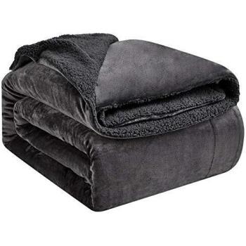 Coperta Pile Sherpa Hansleep 220x240 cm – Calda e Morbida