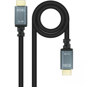 Nanocable Cable HDMI 2.1 IRIS 8K A/M-A/M, Negro, 5 Metros