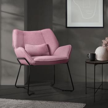 Fauteuil de Salon Rose