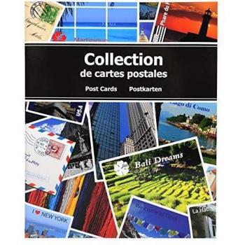 Exacompta album 100 pages cartes postales