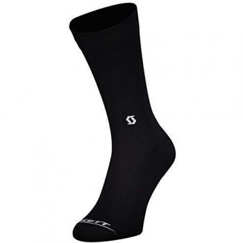 Scott Performance Crew Socks – Black (Men’s 42‑44)
