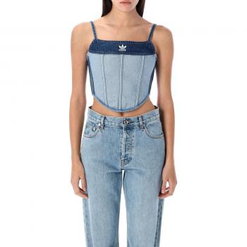 Adidas Originals Corsetto Denim Blu Chiaro 38