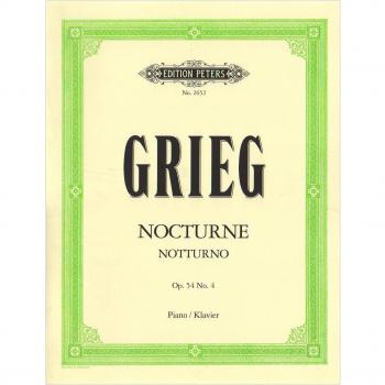 Partitions classique EDITION PETERS GRIEG EDVARD