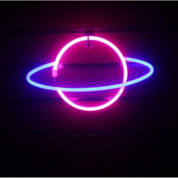 Neon Planet Night Light