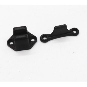 Support de porte en nylon noir pour camping-car