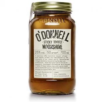 O'Donnel Moonshine Liqueur Toffee Collant 50 Proof 70 cl