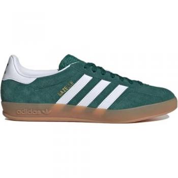 Adidas Gazelle Indoor Shoes Collegiate Green / Cloud White / Gum US M9 / W10