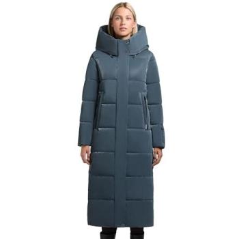 Steppmantel „Soulani5 Shiny“ von KHUJO – Damen L 40, Blau