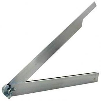 Escuadra de acero HEDUE, 20 cm