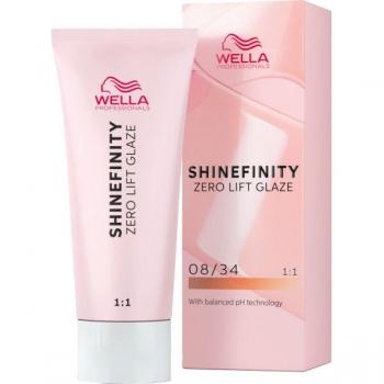 Coloración Wella Shinefinity 08/34 Jengibre Picante 60 ml