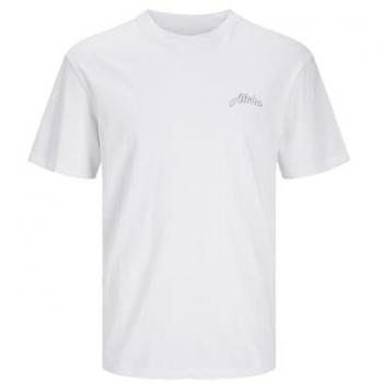 Tee-shirt Aloha coton blanc pour homme JACK & JONES taille L