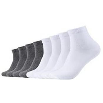 Socken 8er Pack – s.Oliver Damen, Unisex, Weiß (Gr. 43–46)