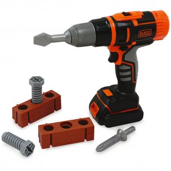 Smoby Set Trapano Avvitatore Black & Decker 2 in 1