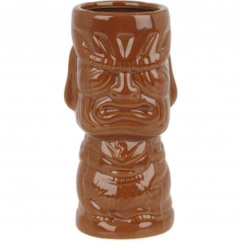 Ceramic Tiki Bar Mug Molokai Brown 360ml