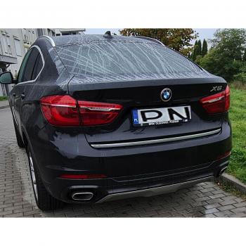 BMW X6 F86 2014 Chrome Trunk Gloss Booster