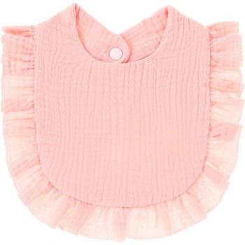 Trousse de bavoirs à volants, coton premium, couleurs neutres pour bébés