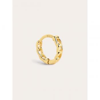 Aro Chain S Oro 18k – Pendiente para Mujer