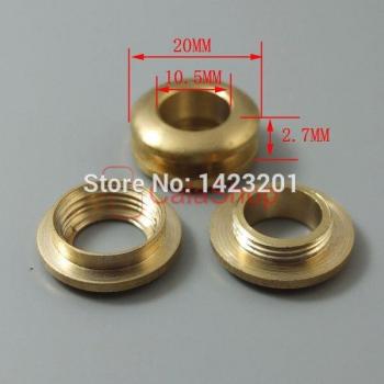 0.78 Brass Grommet Eyelet Buckles for Leather 10 pcs