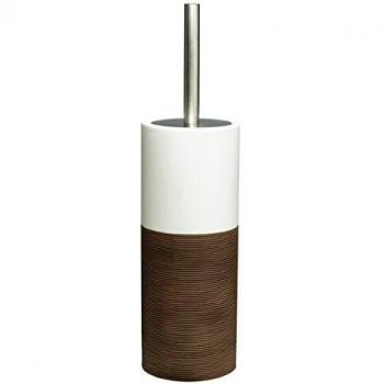 Support de brosse de toilette Doppio, Marron