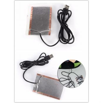 5V USB Electric Heating Sheet 5.5x7.5cm for Winter Clothing