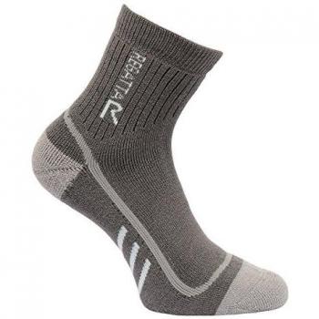 Regatta Damen Heavyweight Trek & Trail Sock Granite/Yucca 3-5 – Leichte, atmungsaktive Socken