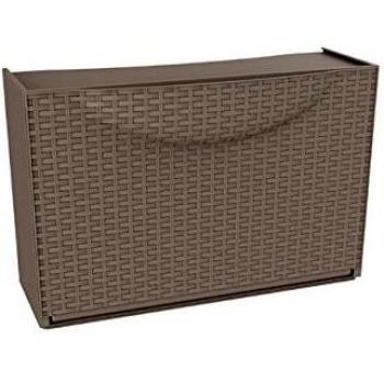 Scarpiera Modulare Harmony da Terry in Plastica Marrone, Dimensioni: 51x19x39 cm