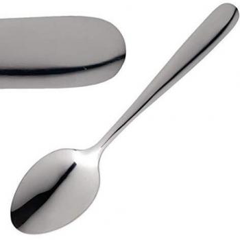 Abert CF325 Stainless Steel Dessert Spoons, 12 Pack