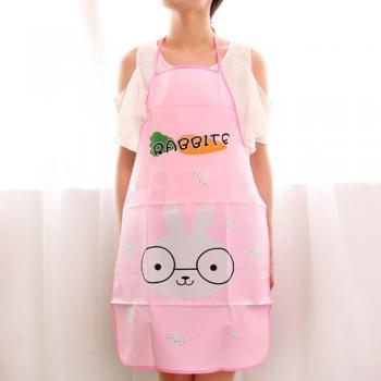 Women's Everyday Cartoon Apron – Waterproof & Easy to Clean