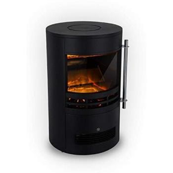 Klarstein Brixen Elektrokamin 900/1800W mit 3D-Flame-Effekt