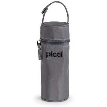 Sporty Blue Biberon-Holder Eco-Pelle Picci