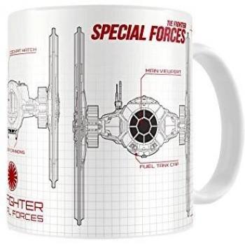 Tasse à café Star Wars : Forces Spéciales (Blanc/Red)