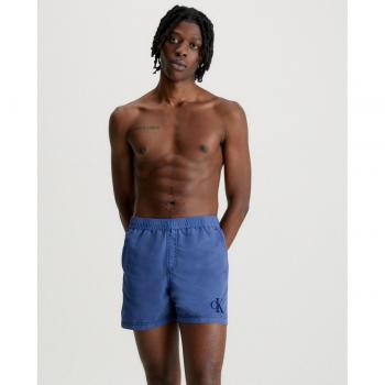 Medium Dunkelblau CK Badehose mit elastischem Bund – Original