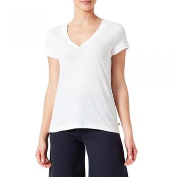 Damen Kurzarm T-Shirt creme