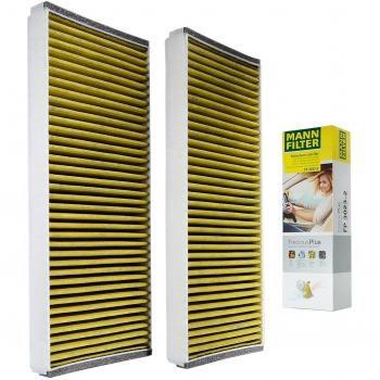 MANN-FILTER Innenraumfilter FP 3023-2 – FreciousPlus Biofunktionaler Pollenfilter (2er Set)