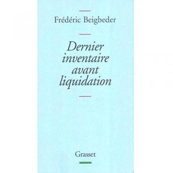Dernier inventaire avant liquidation