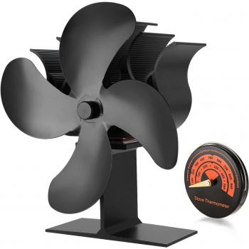 4-Bladen Haardventilator