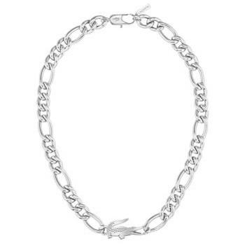 Collier Femme Lacoste Croc Luxe – Acier Argent
