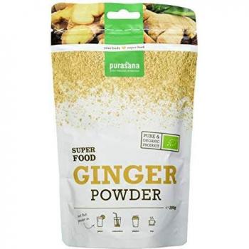 Jengibre en polvo 200 g Purasana
