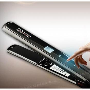 Plancha de Pelo LCD Cerámica KEMEI