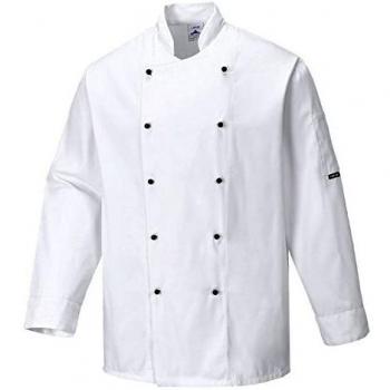 Portwest Blanc Veste Cuisine Somerset, XXL