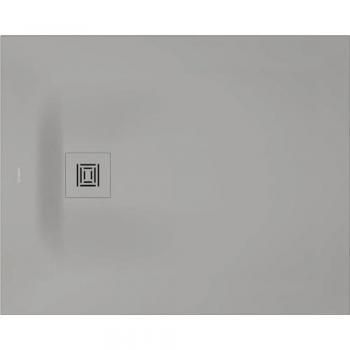 Receveur de douche 100 x 80 cm Duravit Sustano gris clair mat